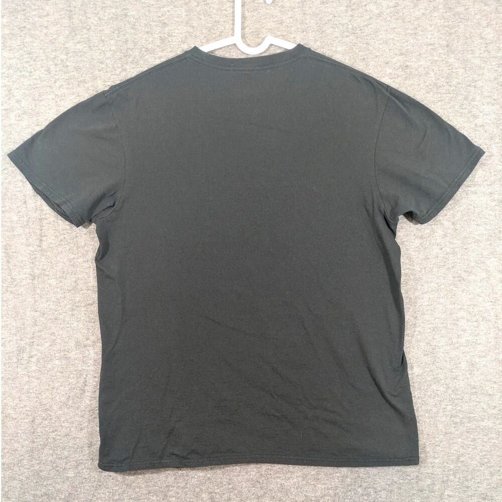 DC Comics Batman Black Yellow Bat Signal 100% Cotton Mens T-Shirt Size L - Picture 2 of 6